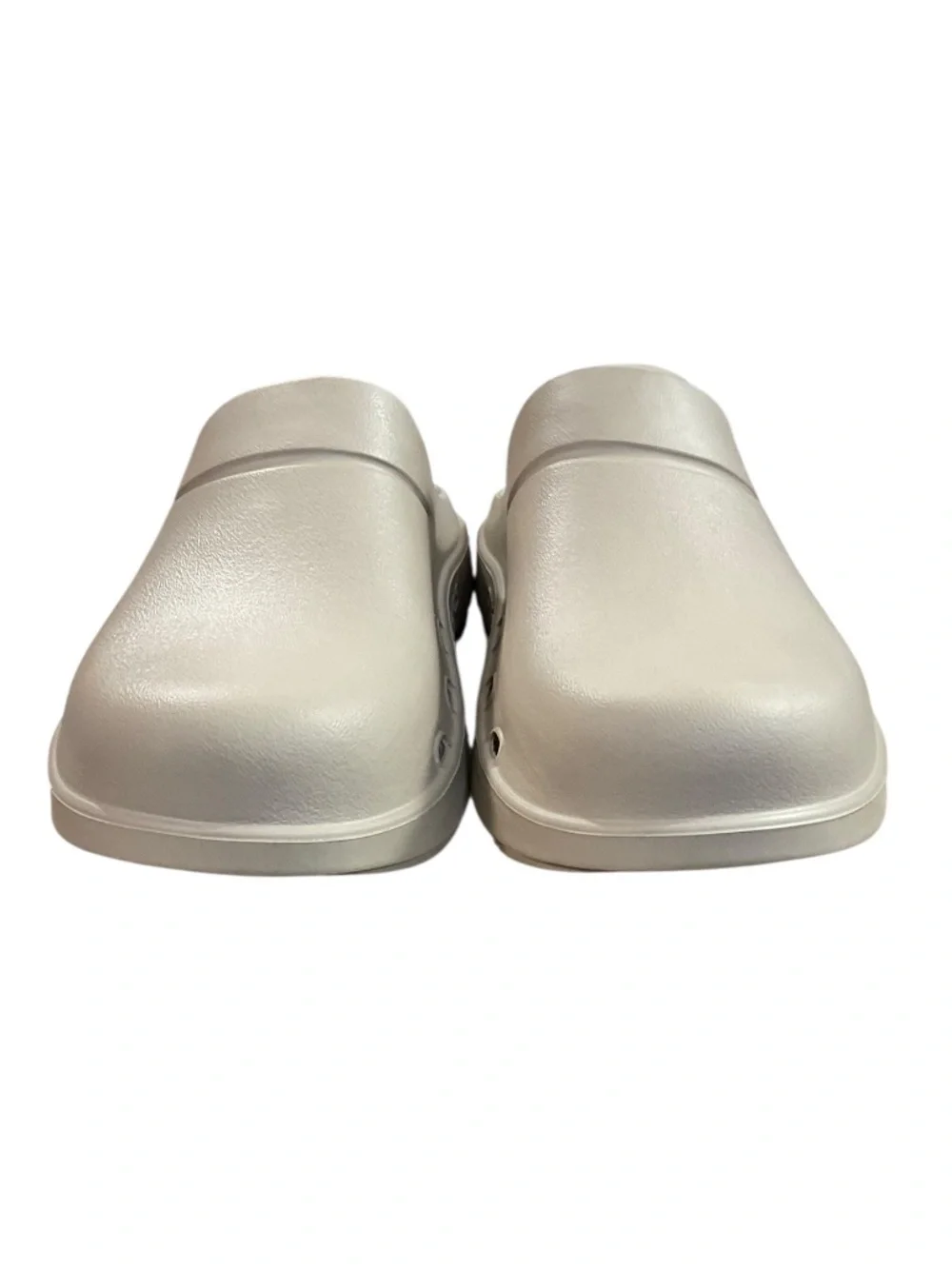 OOFOS OOcloog Men’s Recovery Clogs Size 10 Neutral Gray Slip On Shoes EU 43